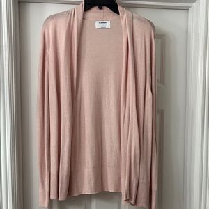 Old Navy Pink Cardigan Sweater Lightweight Draped